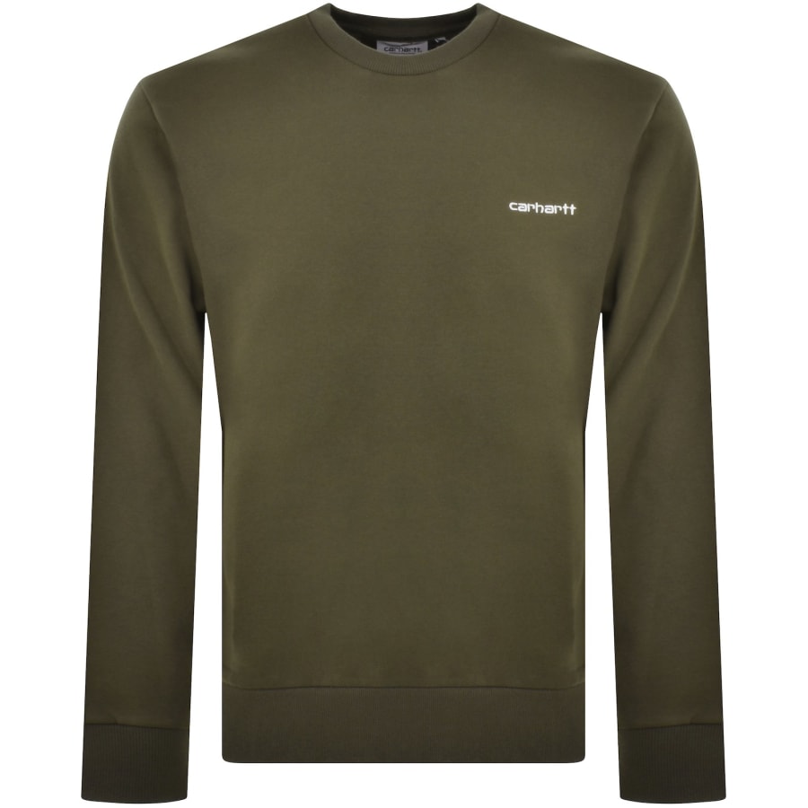 Carhartt green jumper best sale